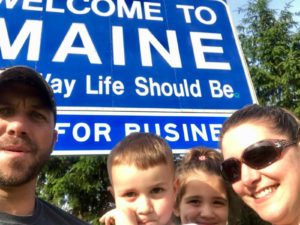 welcome to Maine family